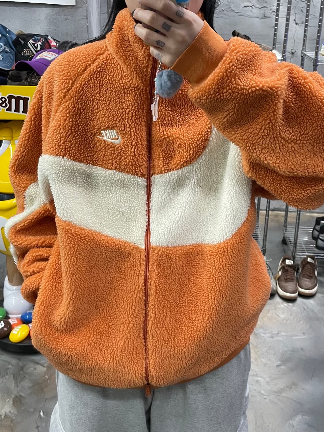 나이키 리버시블 빅 스우시 플리스 자켓 상품이미지8