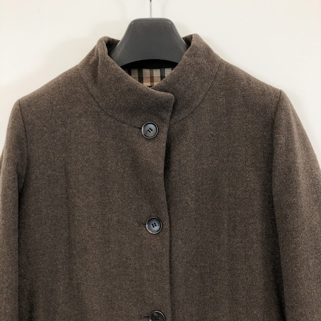 DAKS 닥스 브라운 울코트 91-160 누빔안감  상품이미지4