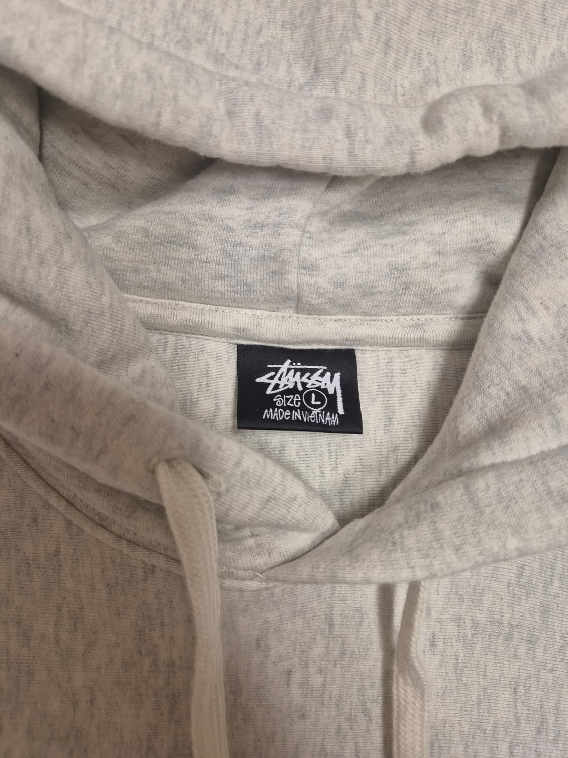 스투시 괌 후드 에쉬헤더 L 상품이미지2