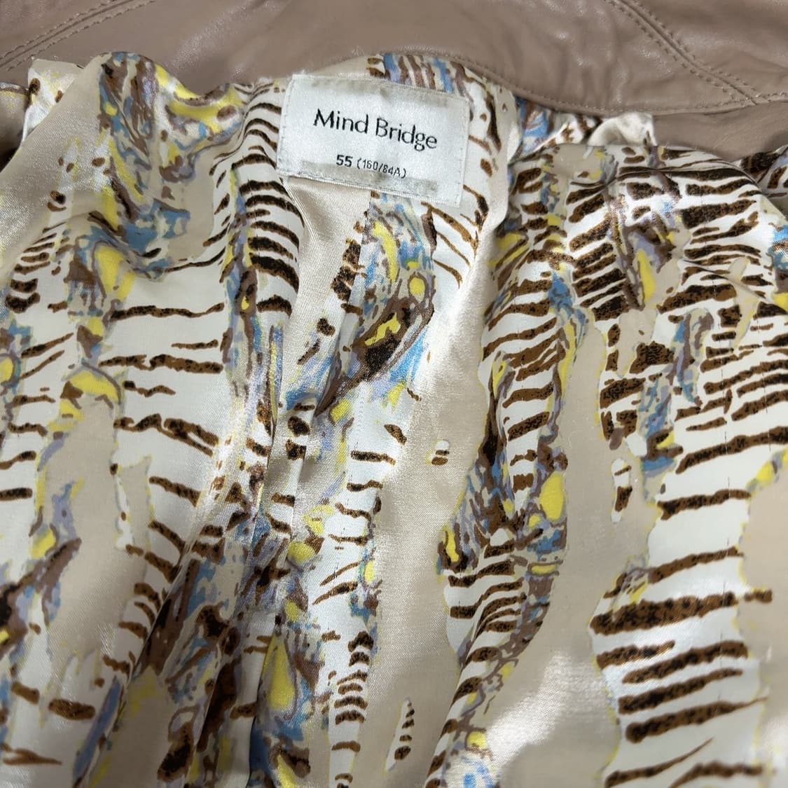 빈티지 Mind bridge 라이더 양가죽자켓 상품이미지5