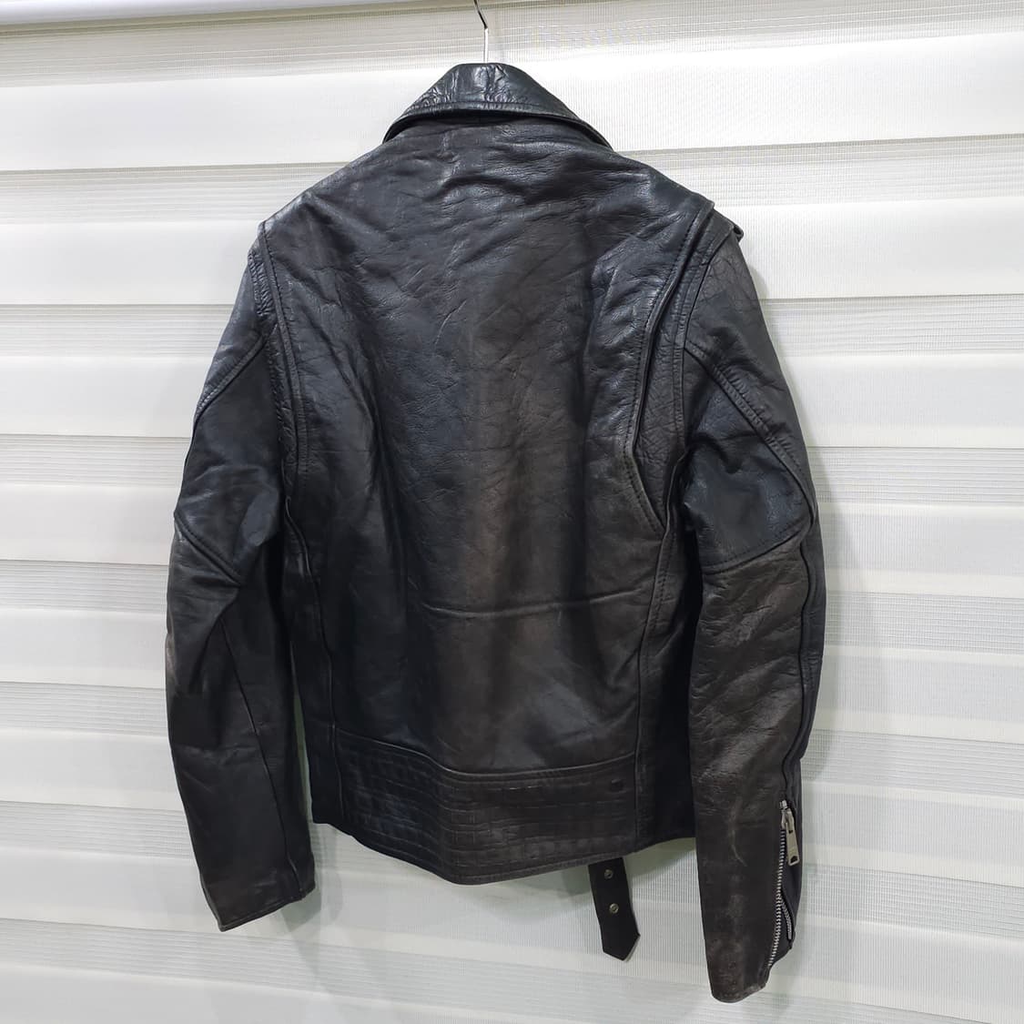 미국빈티지 PRIME PARTS 가죽 라이더자켓- 38 상품이미지6