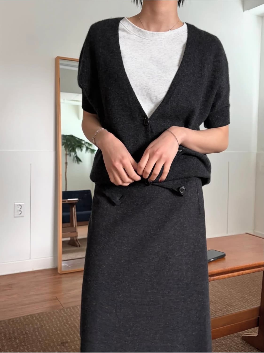 띠어리 캐시미어 가디건 상품이미지3