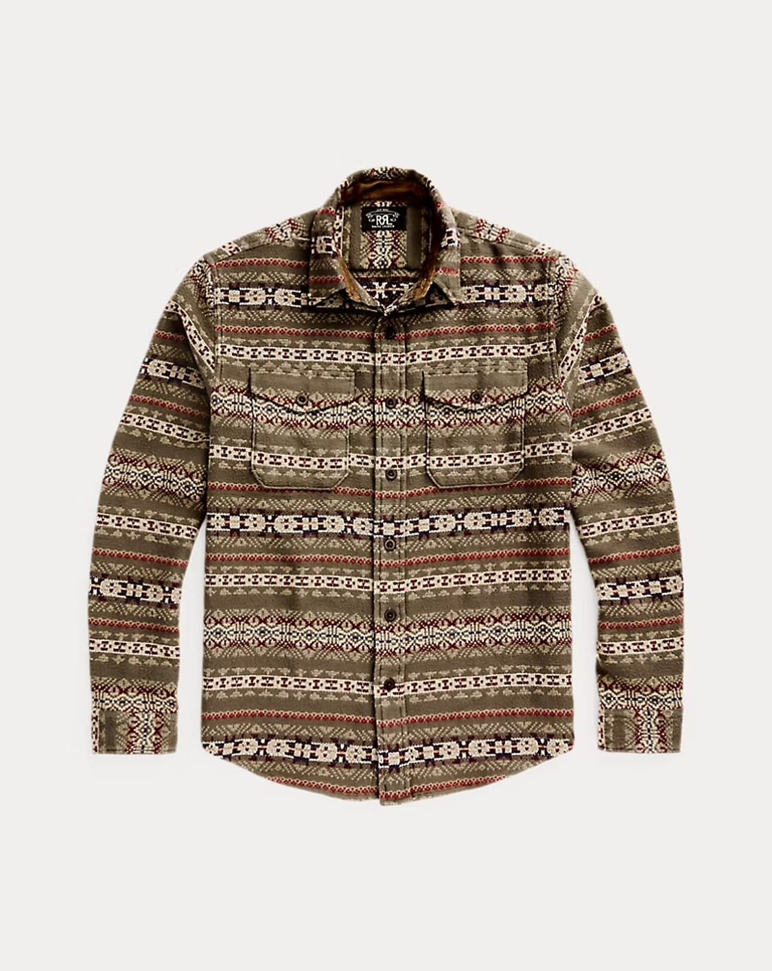 RRL자카드 오버셔츠 L 상품이미지1