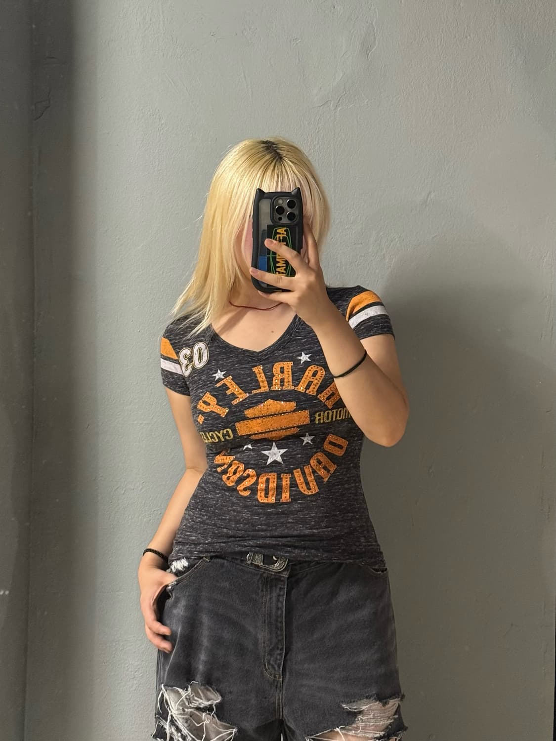Harley-Davidson cubic lettering top  상품이미지2