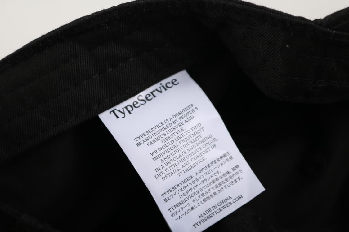 타입서비스 자수 로고 볼캡 모자 상품이미지7