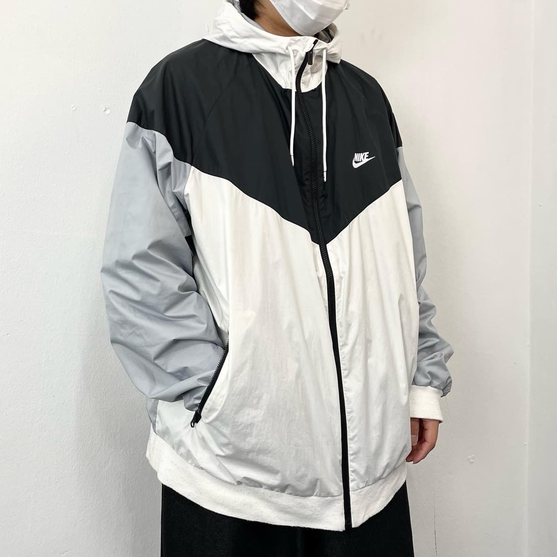 3XL 나이키 배색 윈드러너 바람막이 상품이미지2