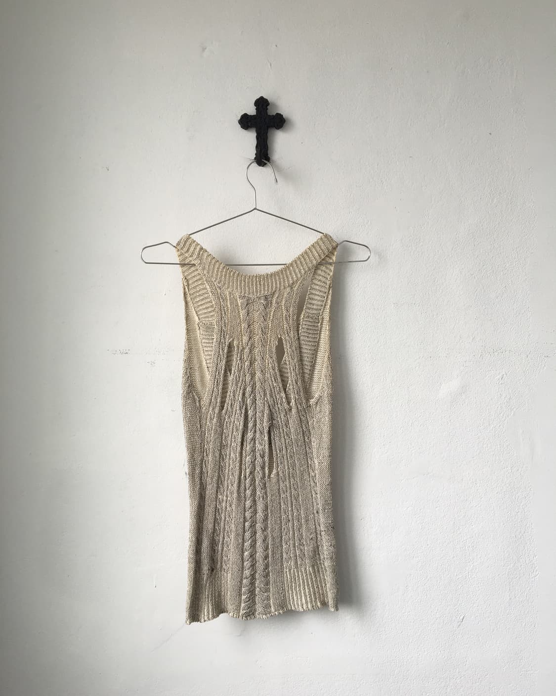 Line detail knit sleeveless 상품이미지3