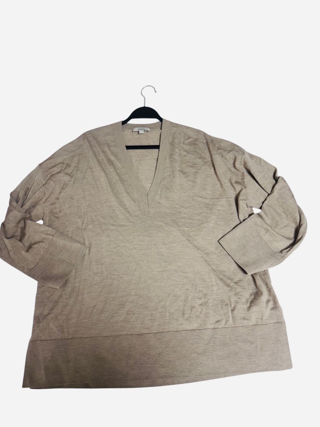 COS Wool Beige Minimal Knit (L) 상품이미지2