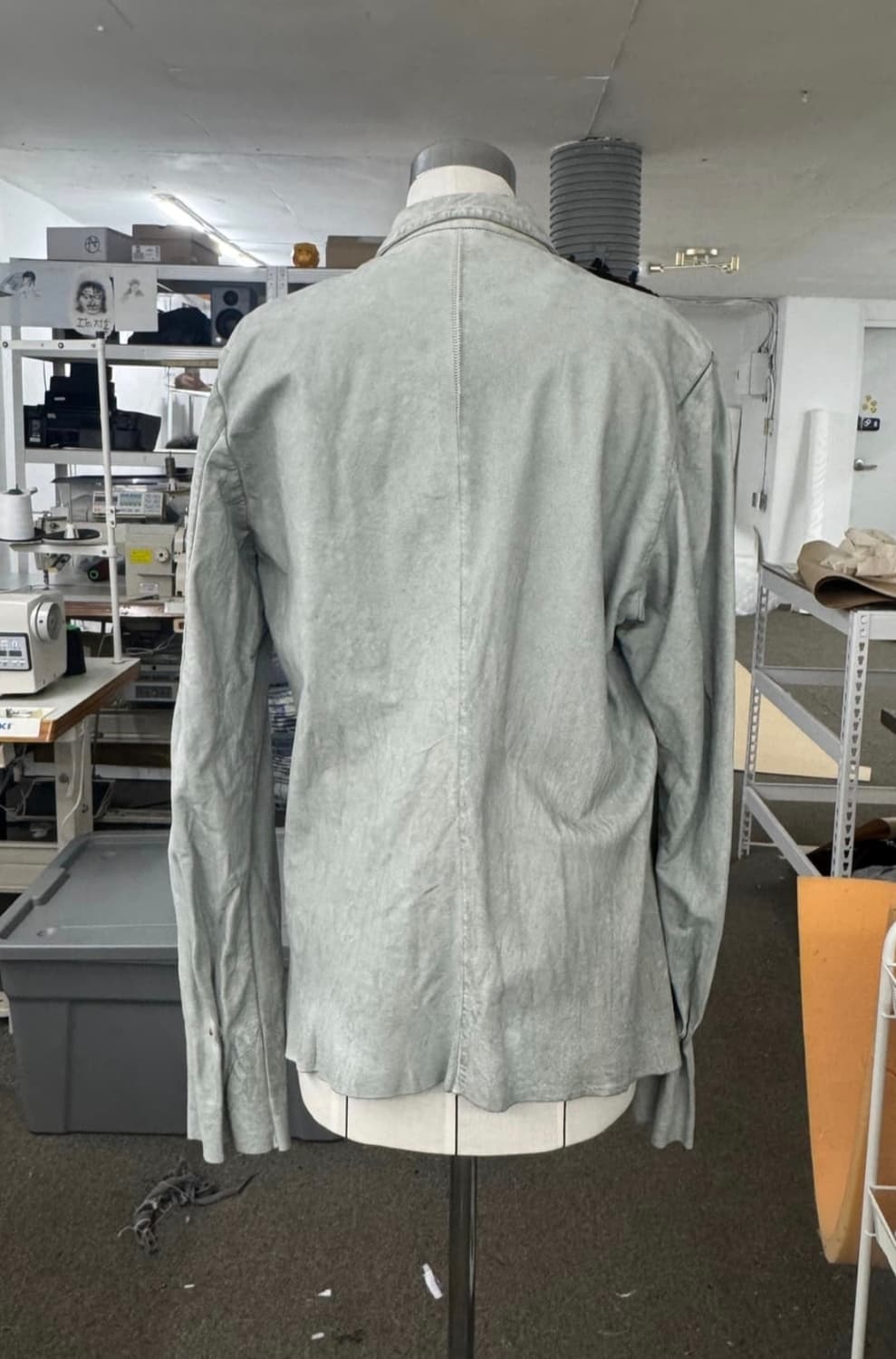 Isaac sellam leather shirt 상품이미지3