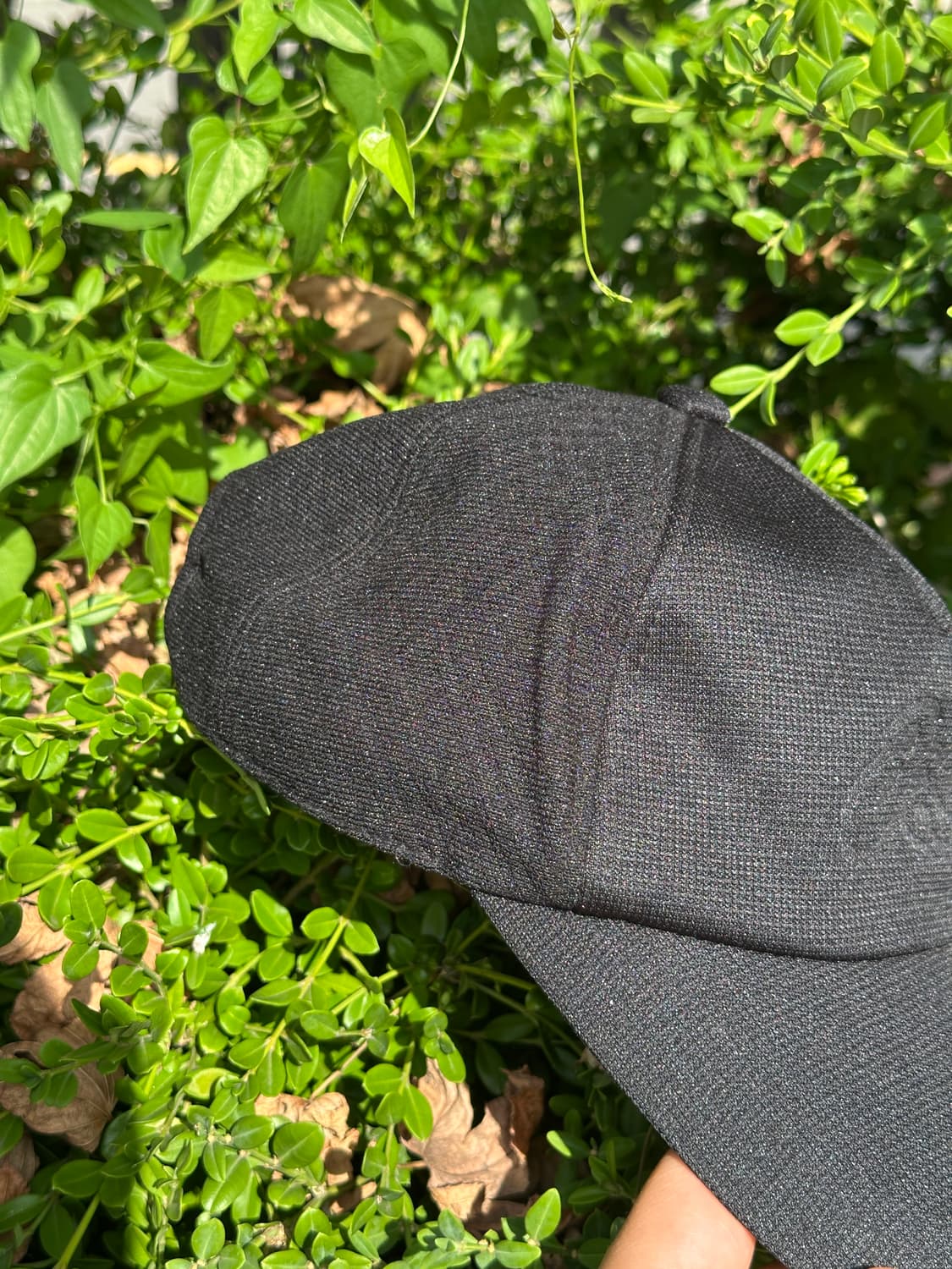 [L/XL] 아식스 로고 블랙 볼캡 모자 상품이미지2