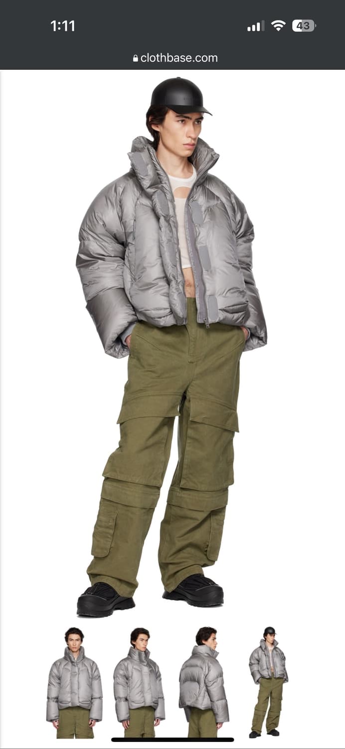 엔타이어스튜디오 uvr 다운 푸퍼 자켓 상품이미지6