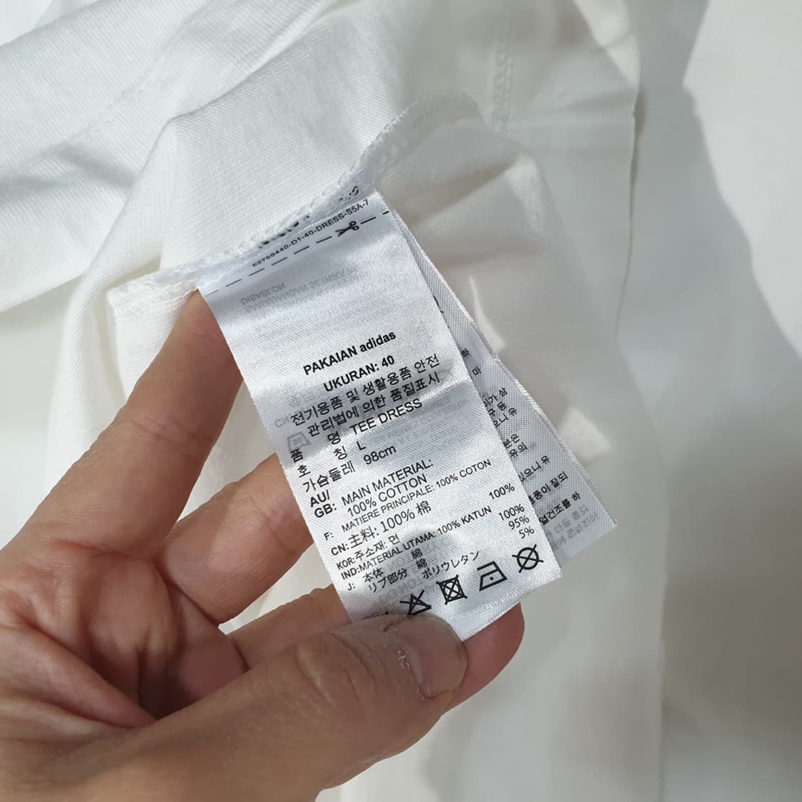 아디다스 티 드레스 원피스 L 상품이미지5