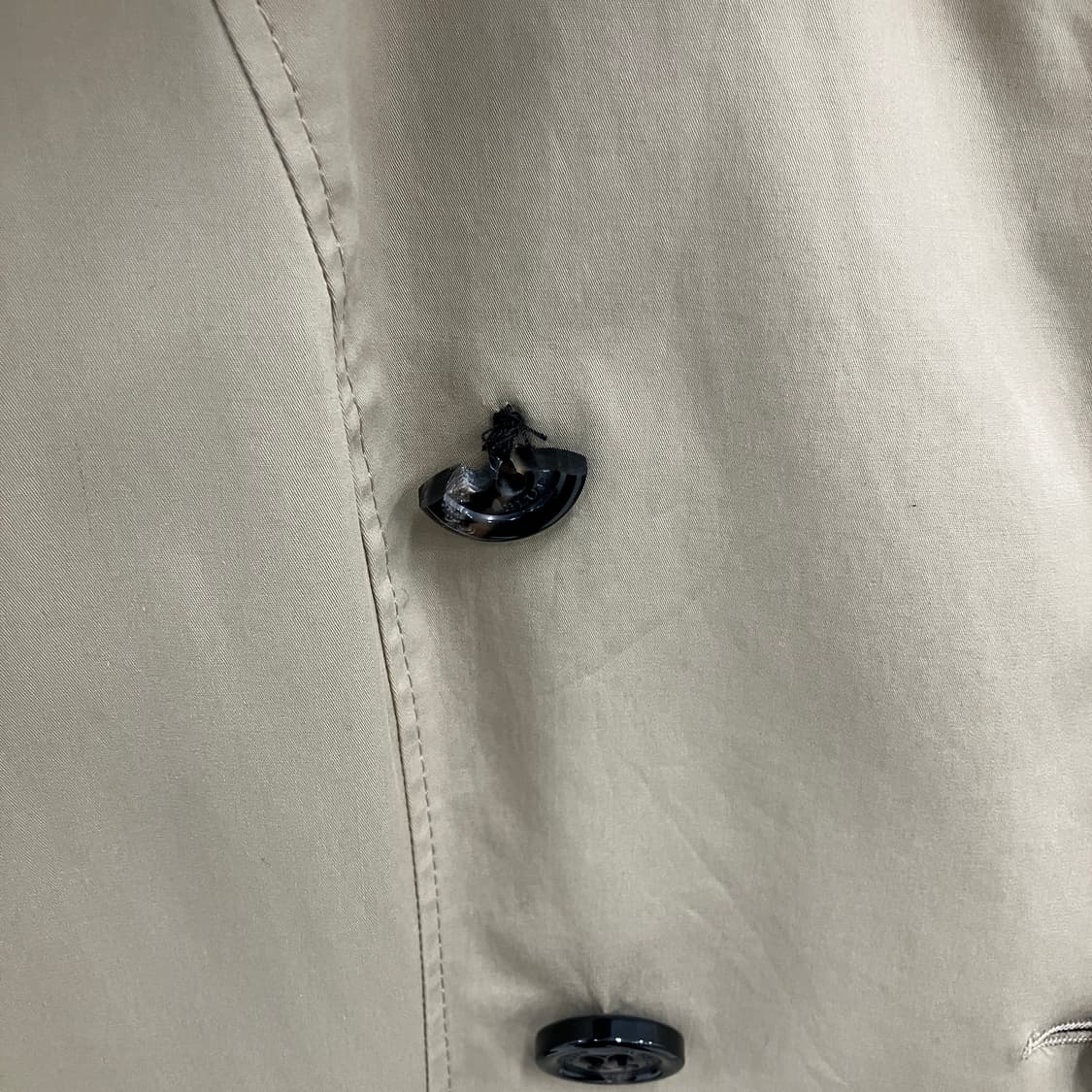 버버리 블루라벨 더블 브레스트 트렌치 코트 36 상품이미지7