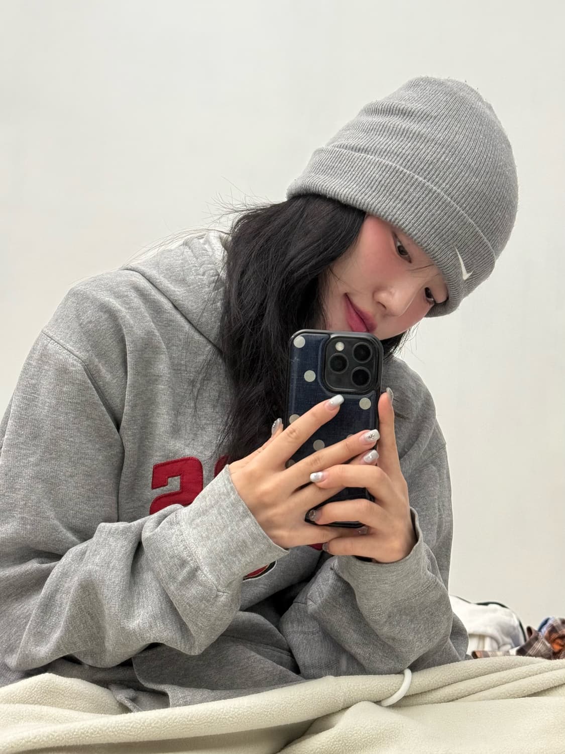 나이키 그레이 비니 상품이미지4