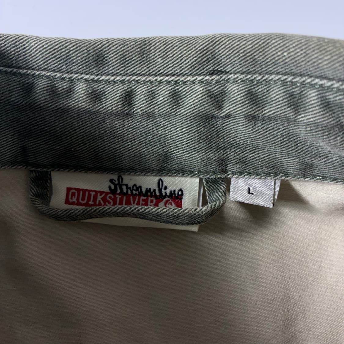 Quiksiver 퀵실버 포켓 아이언 버튼데님 셔츠 상품이미지6