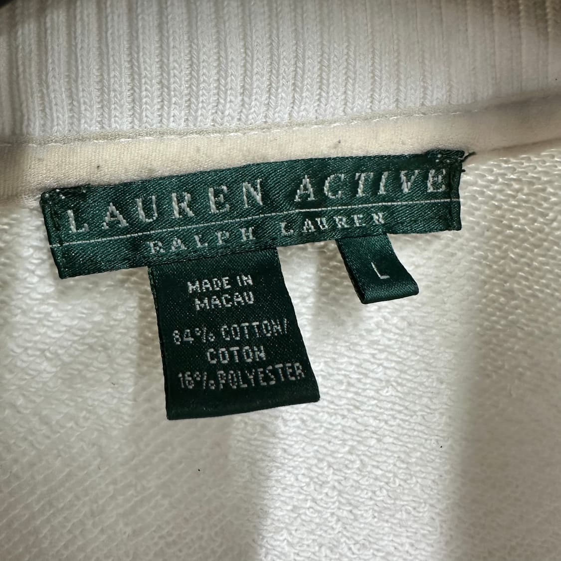 100 폴로 로렌 랄프로렌 액티브 여자 집업 자켓 상품이미지3