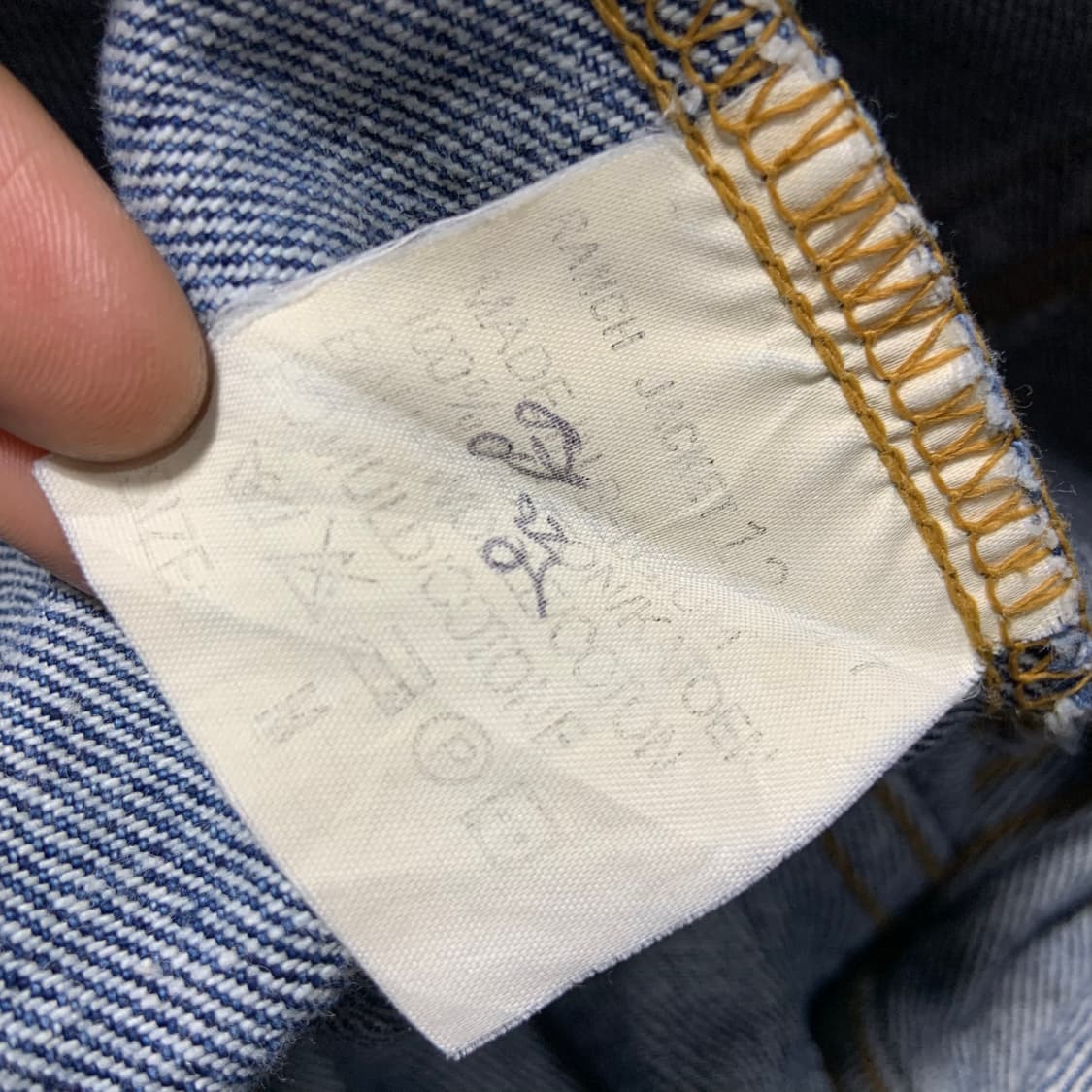 Lee 리 90s 러프라이더스 렌치 데님 자켓 100~105 91-B 상품이미지5