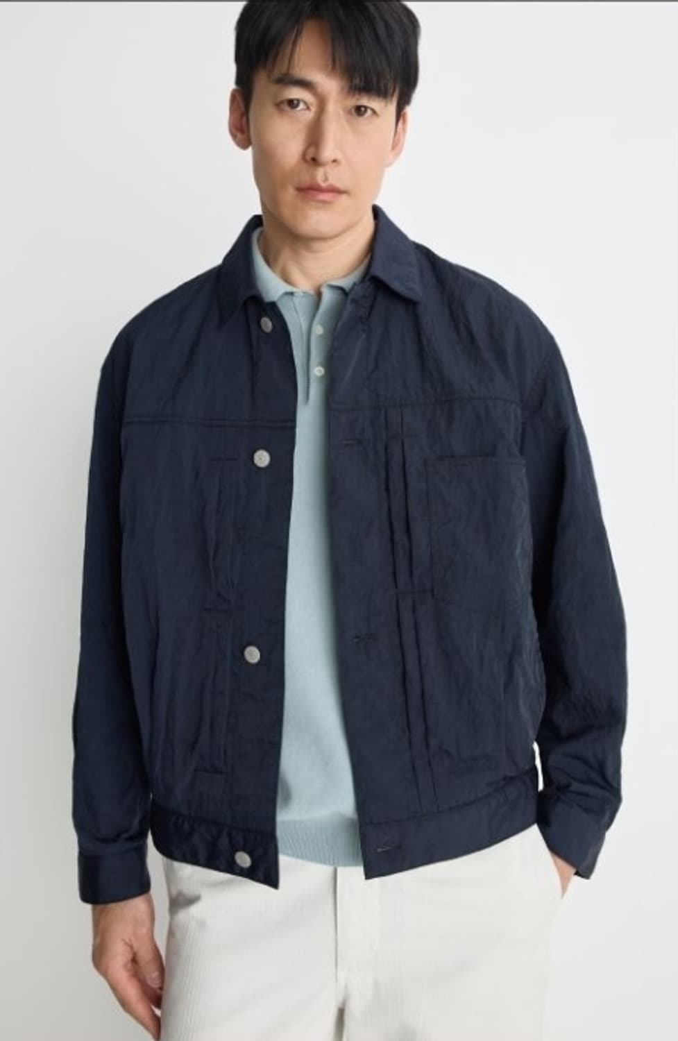 포터리 나일론 트러커 타입1 자켓 다크 네이비 2 상품이미지2