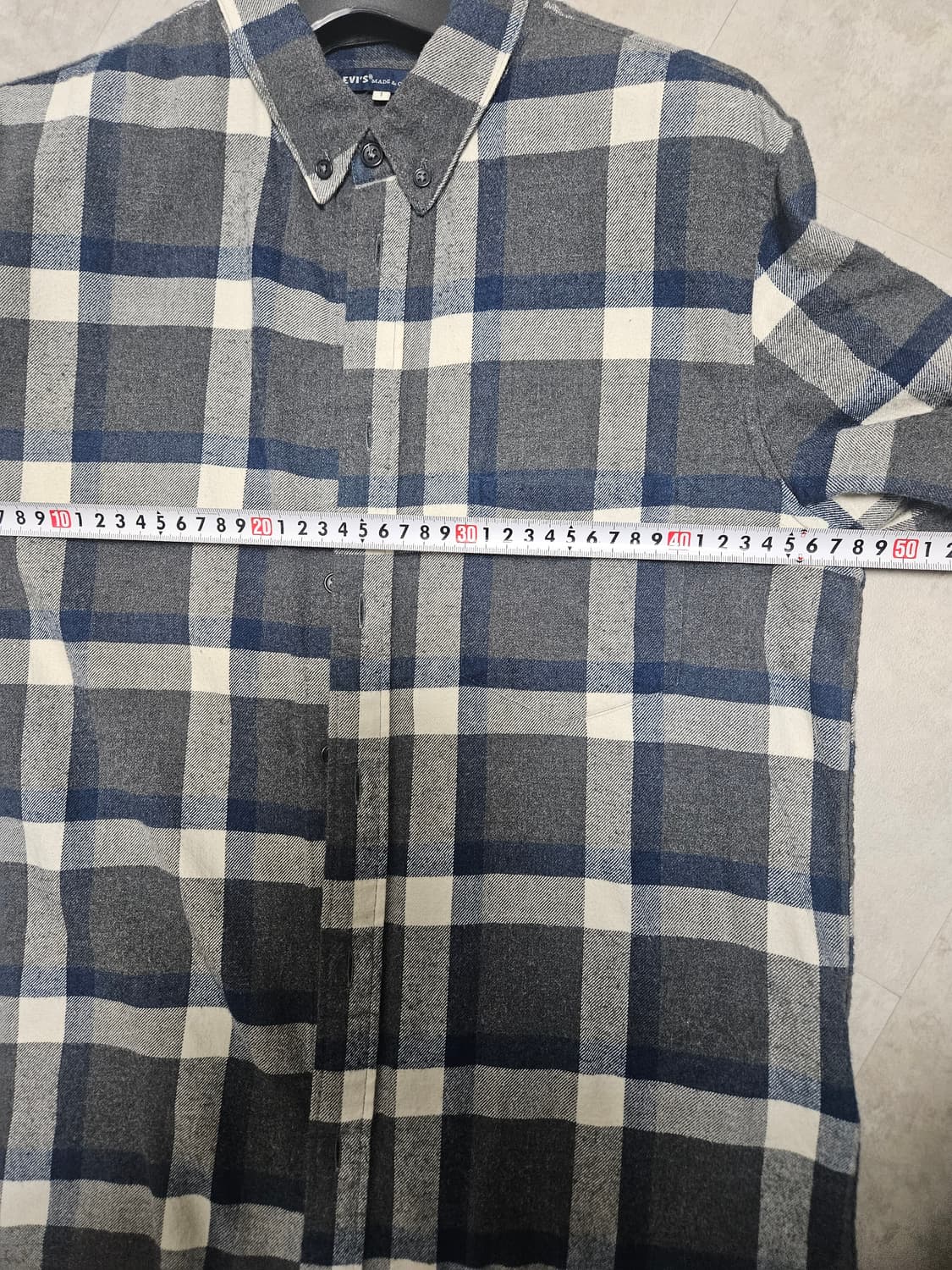 리바이스 LMC 플란넬 체크 셔츠 상품이미지4