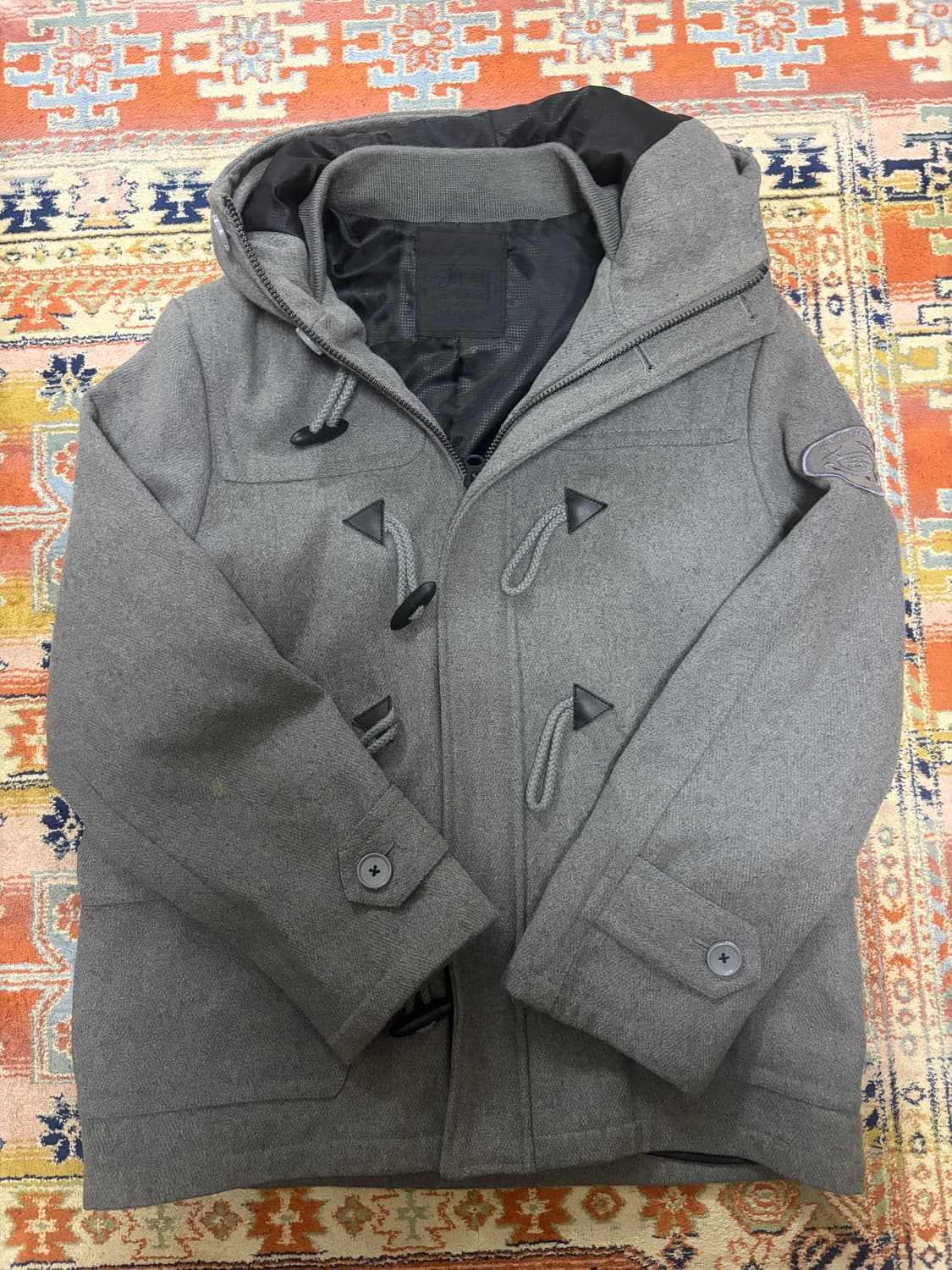 스투시 더블 울 코트 상품이미지2