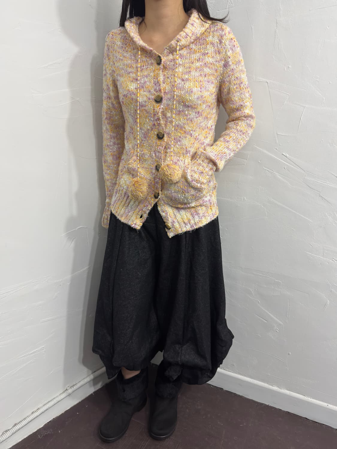 olive des olive hood design cardigan 상품이미지4