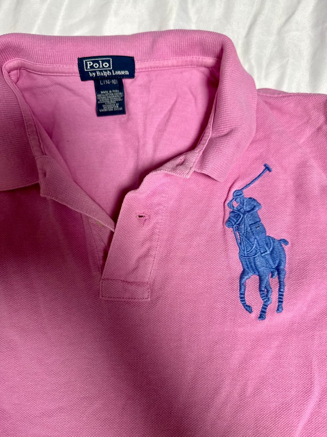 Polo Ralph Lauren Big Pony Pink Polo 상품이미지2
