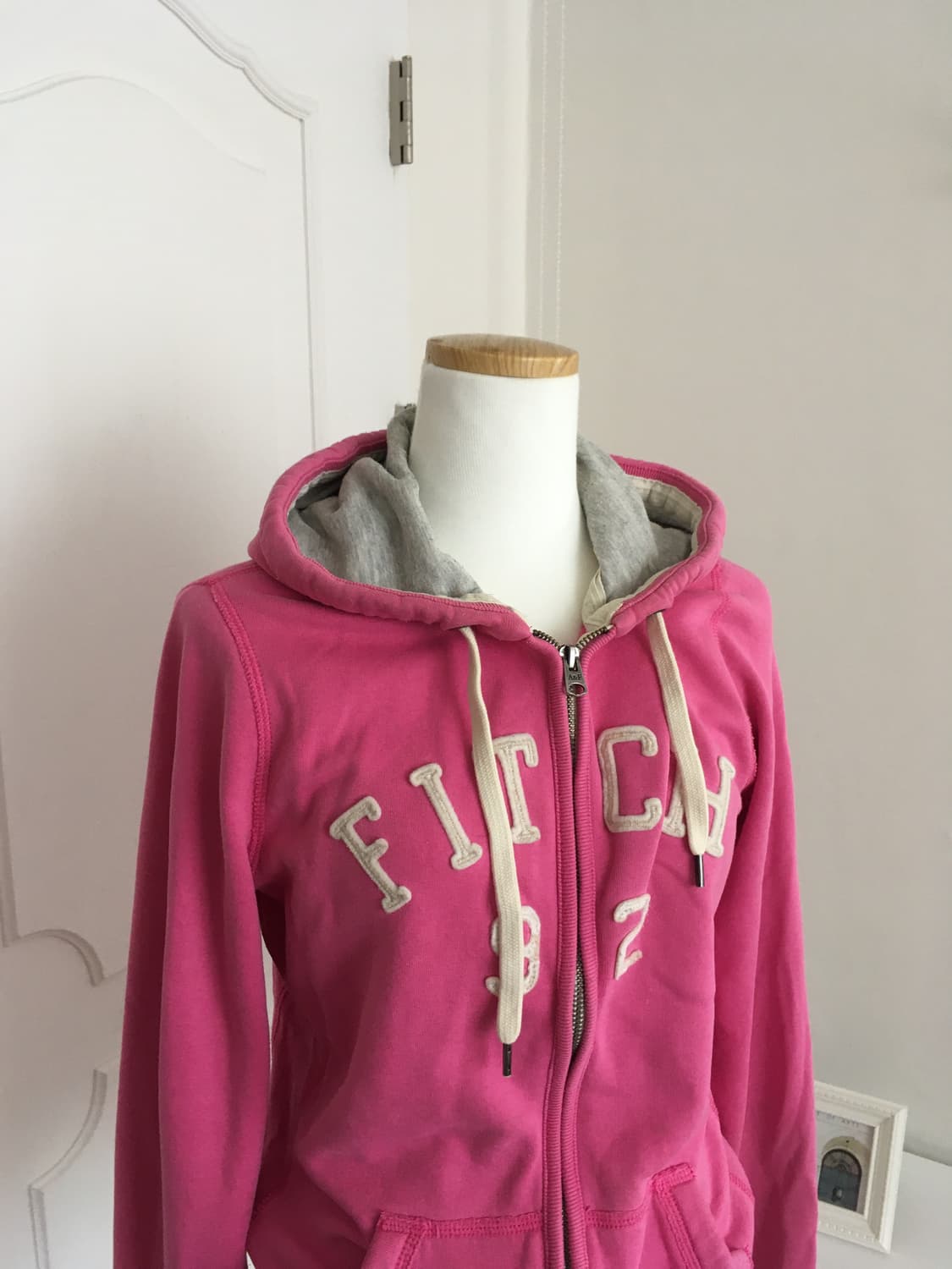 아베크롬비 y2k 핑크 후드집업 상품이미지2