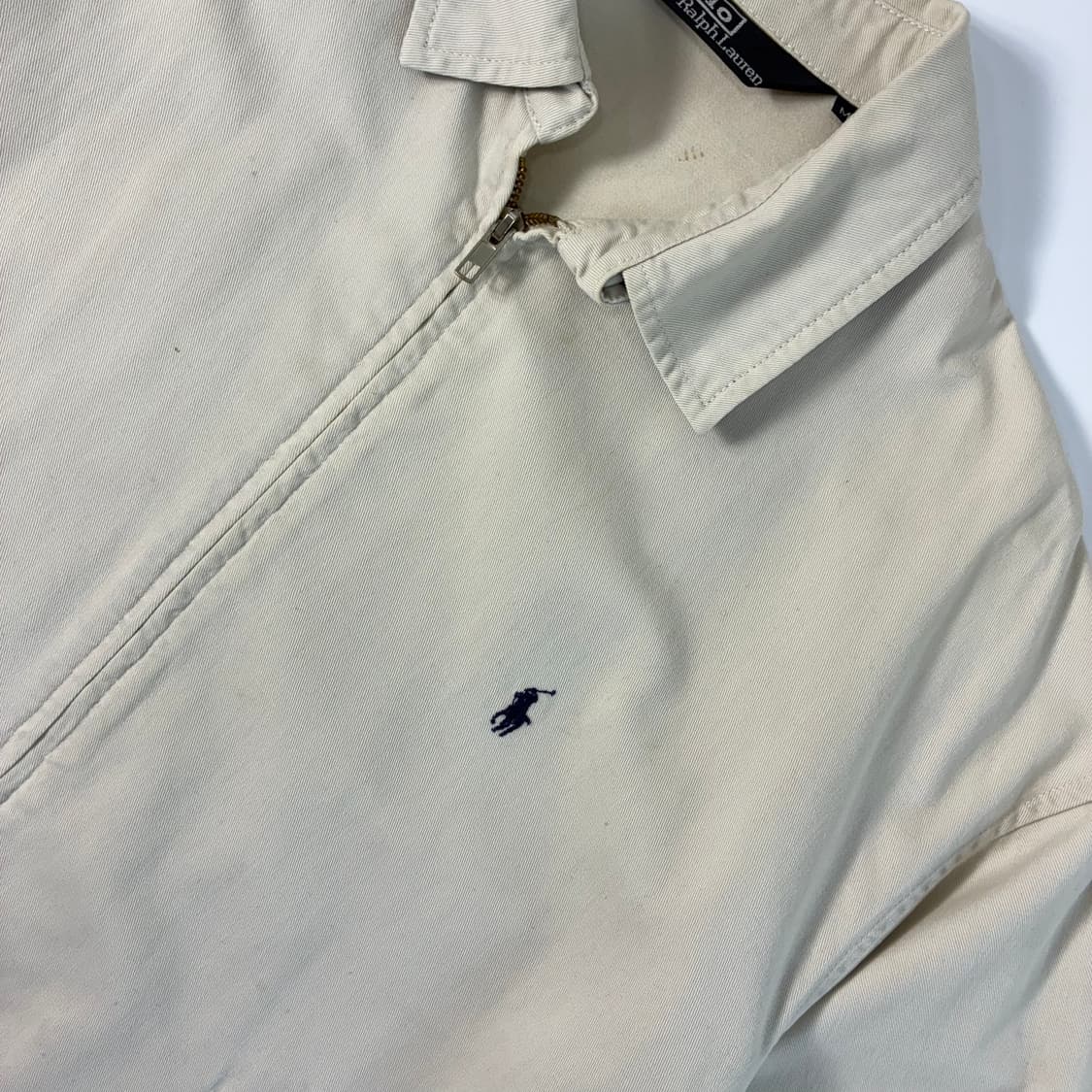 Polo 폴로 랄프로렌 90's 크림 아이보리 스윙톱 자켓 상품이미지3