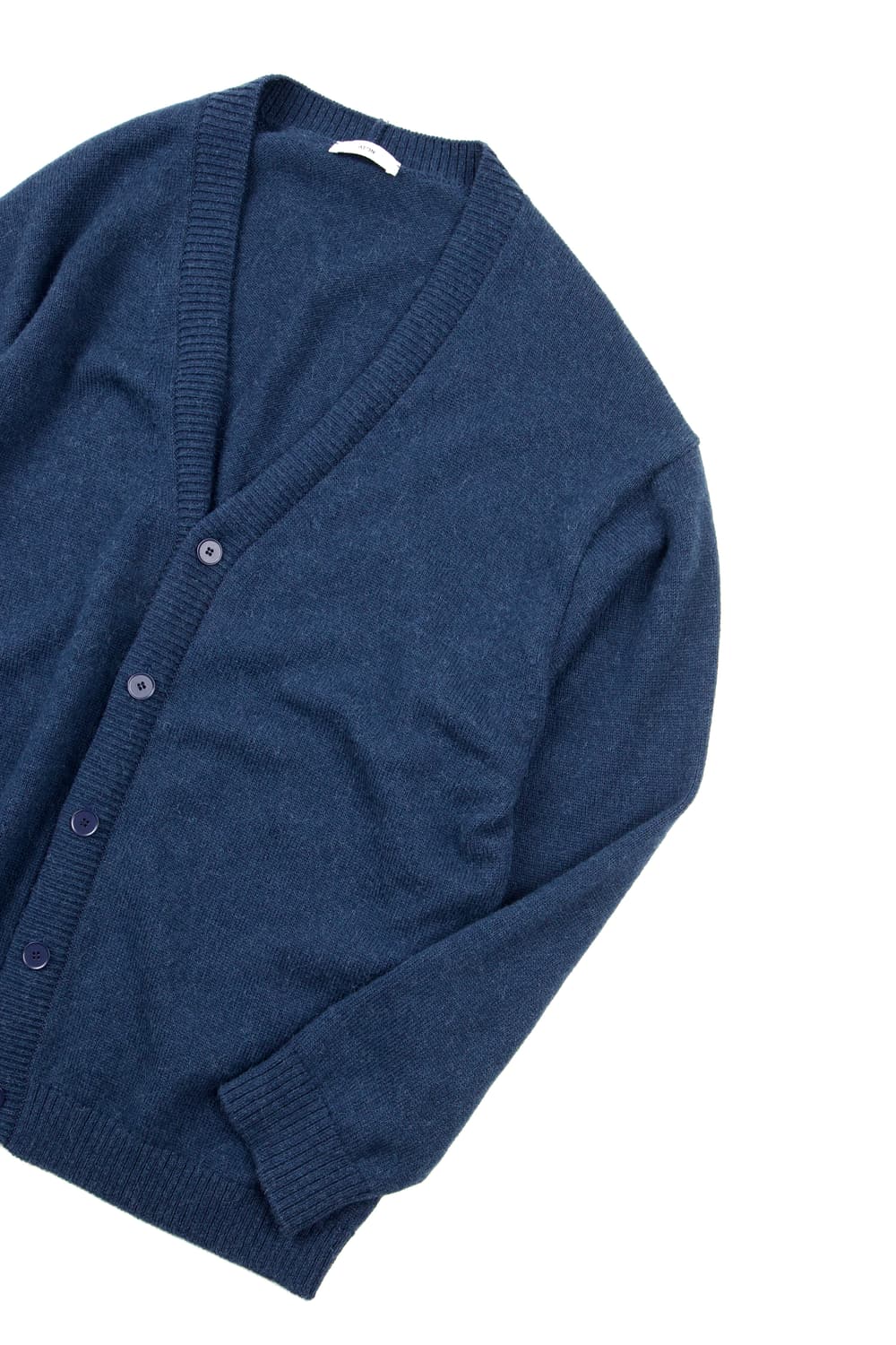 Aton 알파카 와시 카디건 네이비 상품이미지2