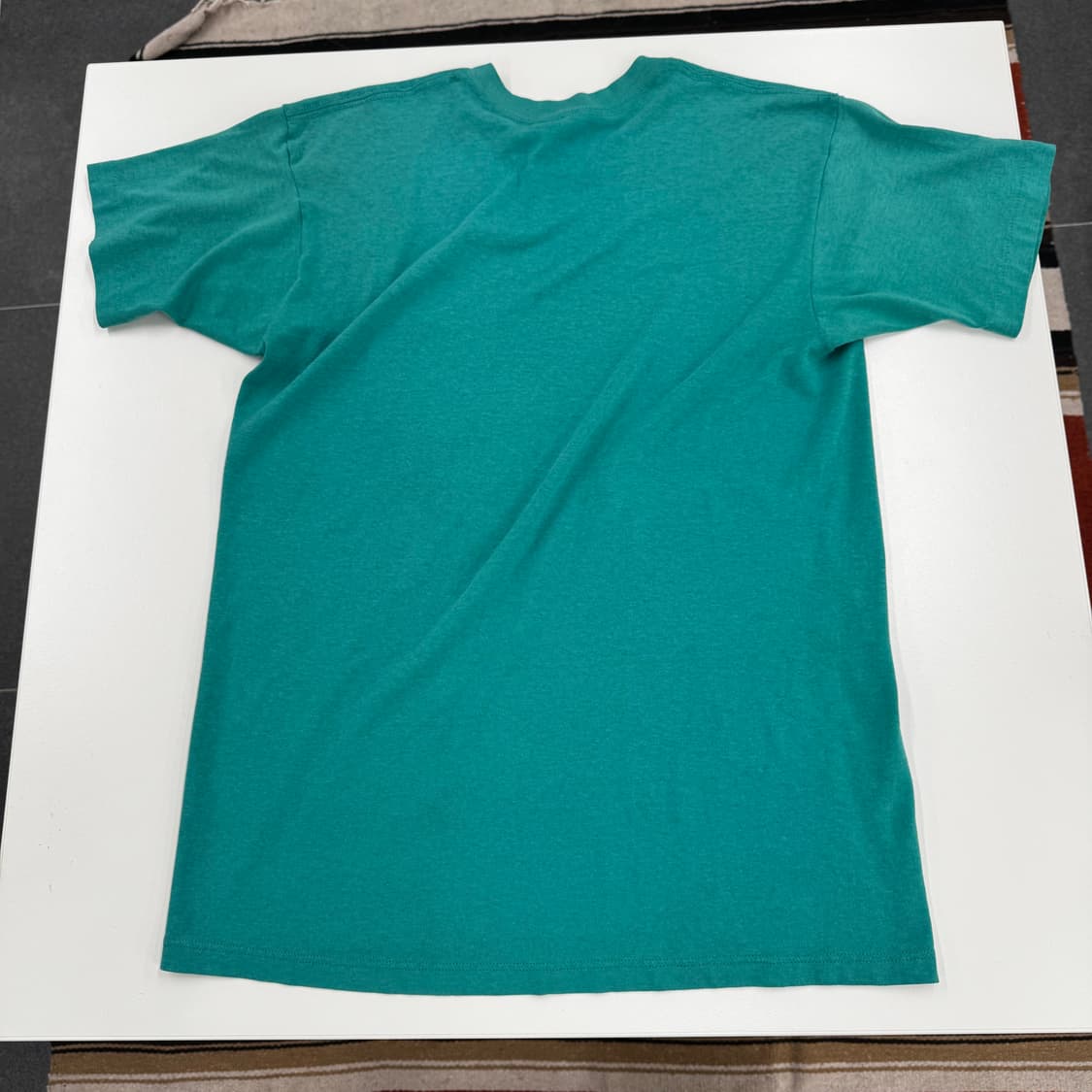 90‘s Emerald Green Blank Pocket T-shirts 상품이미지4