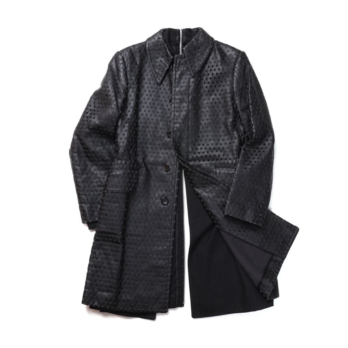 00AW Comme des Garcons Leather  Coat 상품이미지1