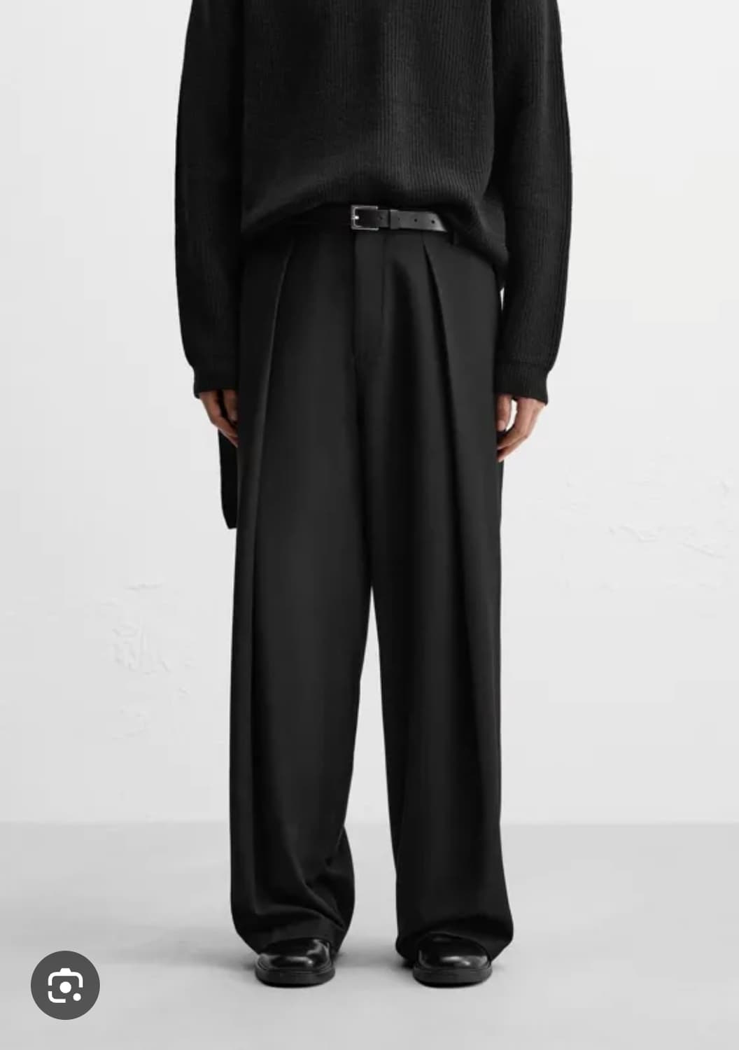 새상품 자라 와이드 울 팬츠 상품이미지1