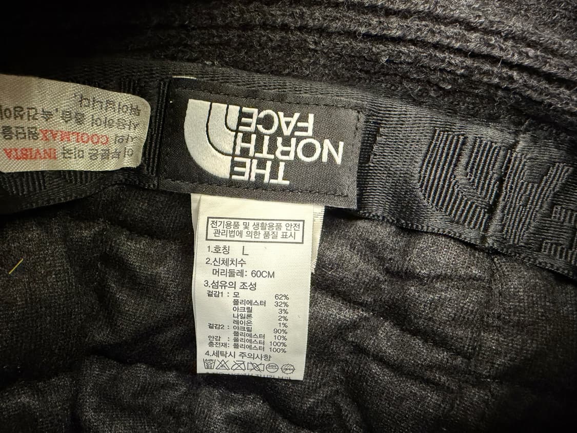 노스페이스 체크 헌팅캡 모자 60cm 상품이미지5