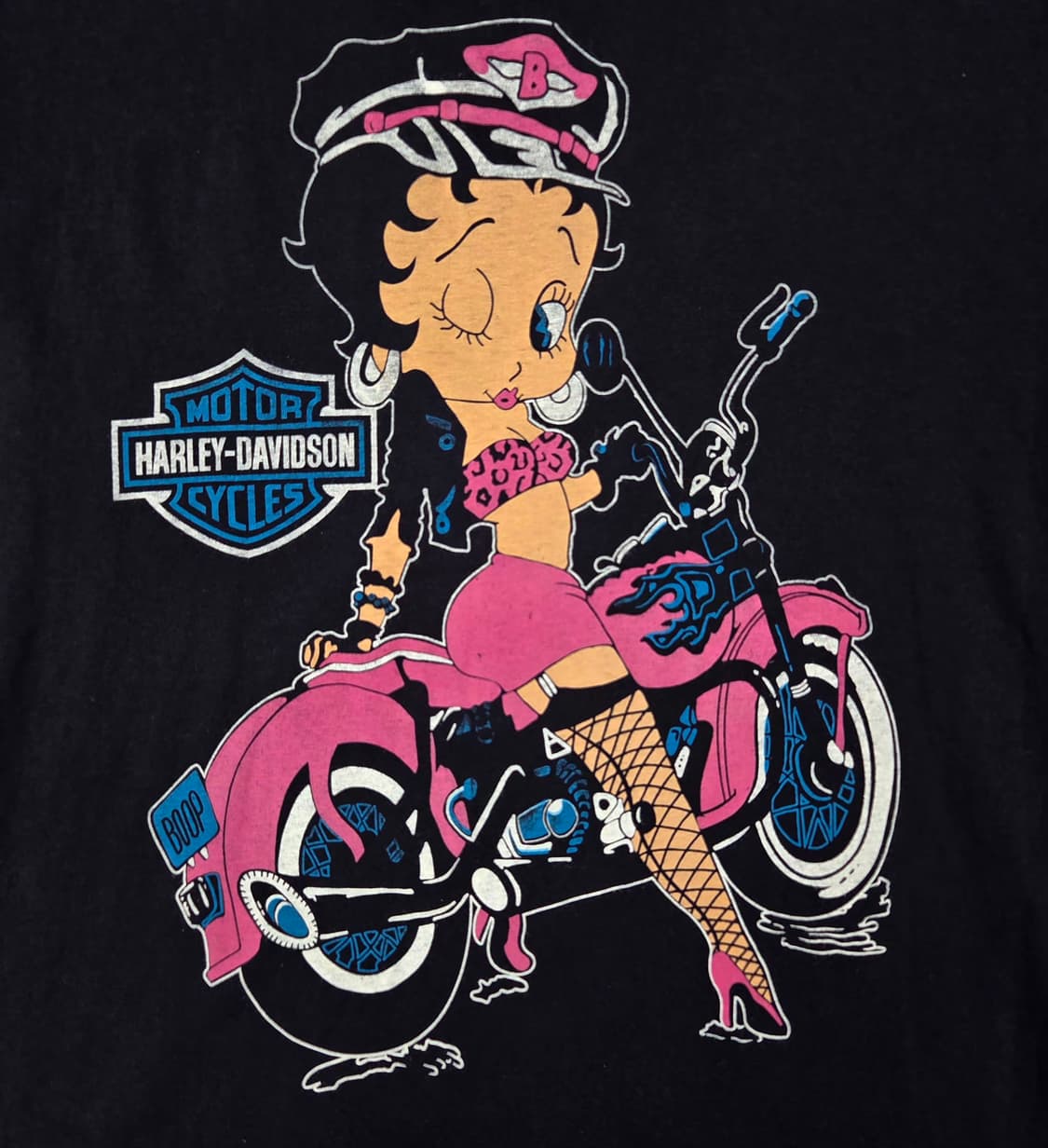 할리데이비슨 X 베티붑 반팔티 상품이미지1