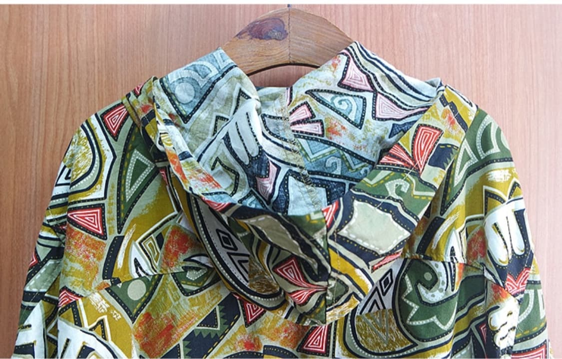 일본판 후드 빈티지 집업 상품이미지6