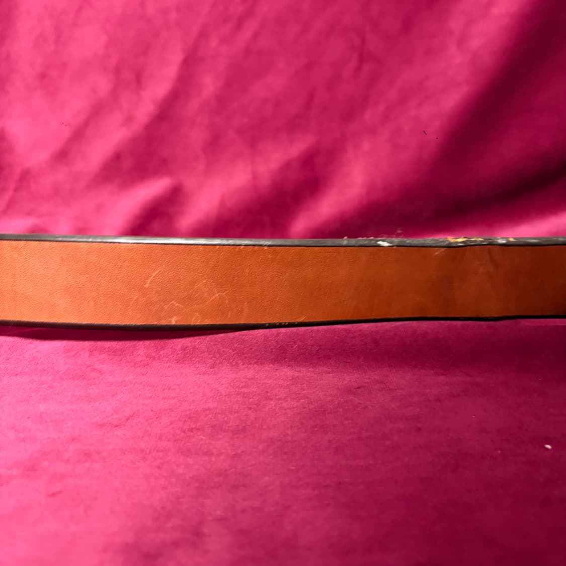 캘빈클라인 솔리드 브라운 레더 벨트 상품이미지4