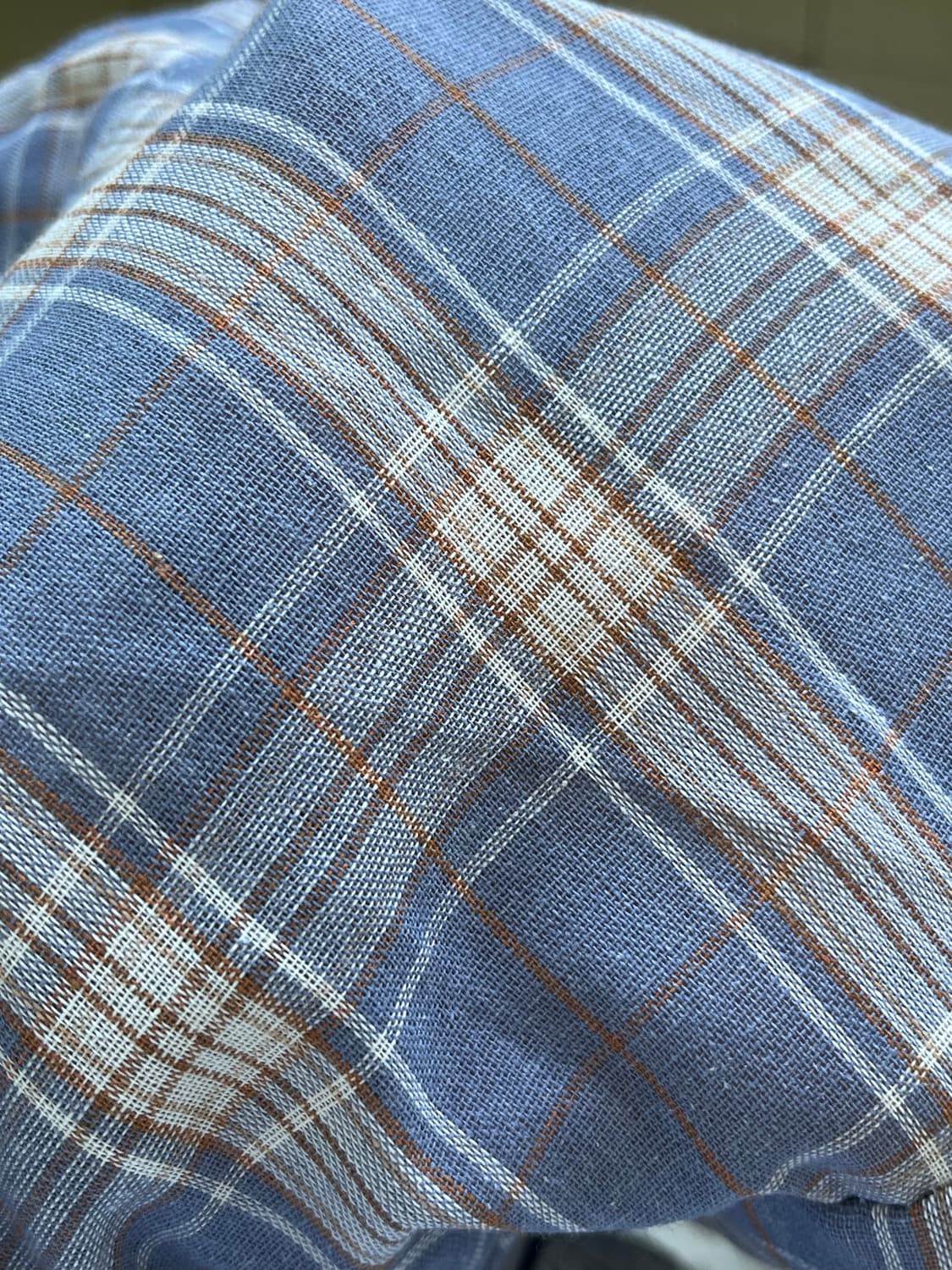 Blue check shirts 상품이미지3