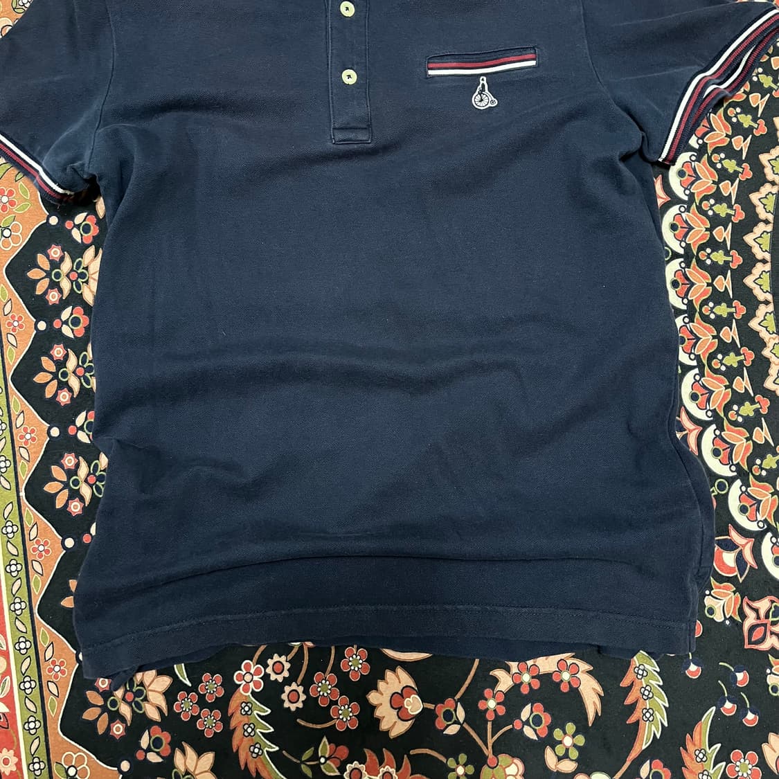 빈폴 자수로고 반팔 카라티 L/100 상품이미지3