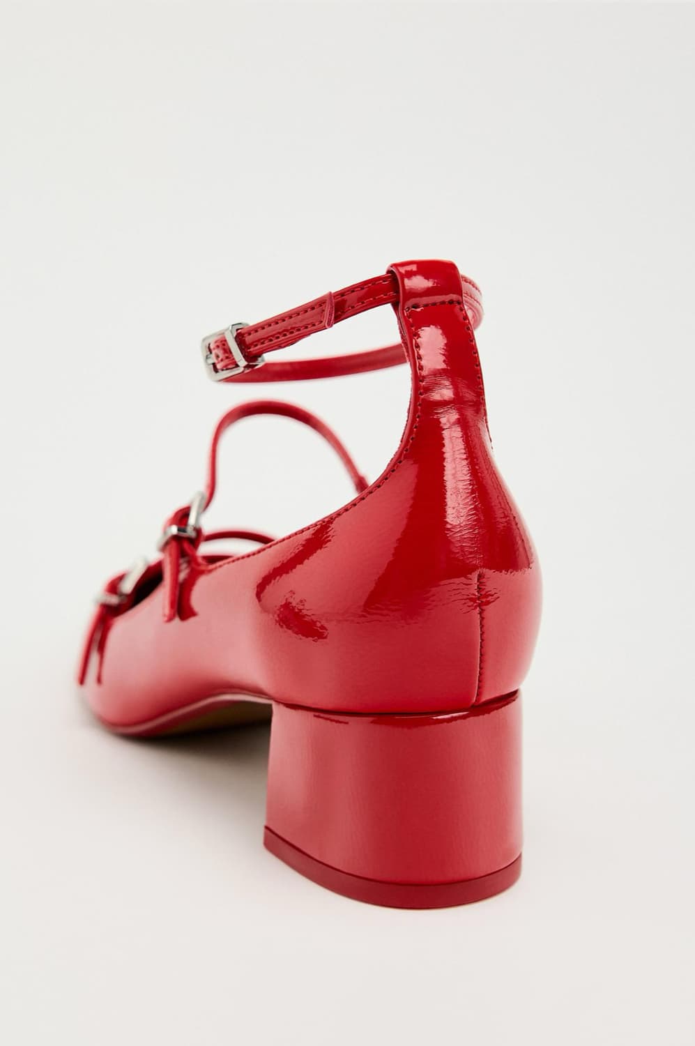 ZARA 자라 레드 메리제인 슈즈 상품이미지6