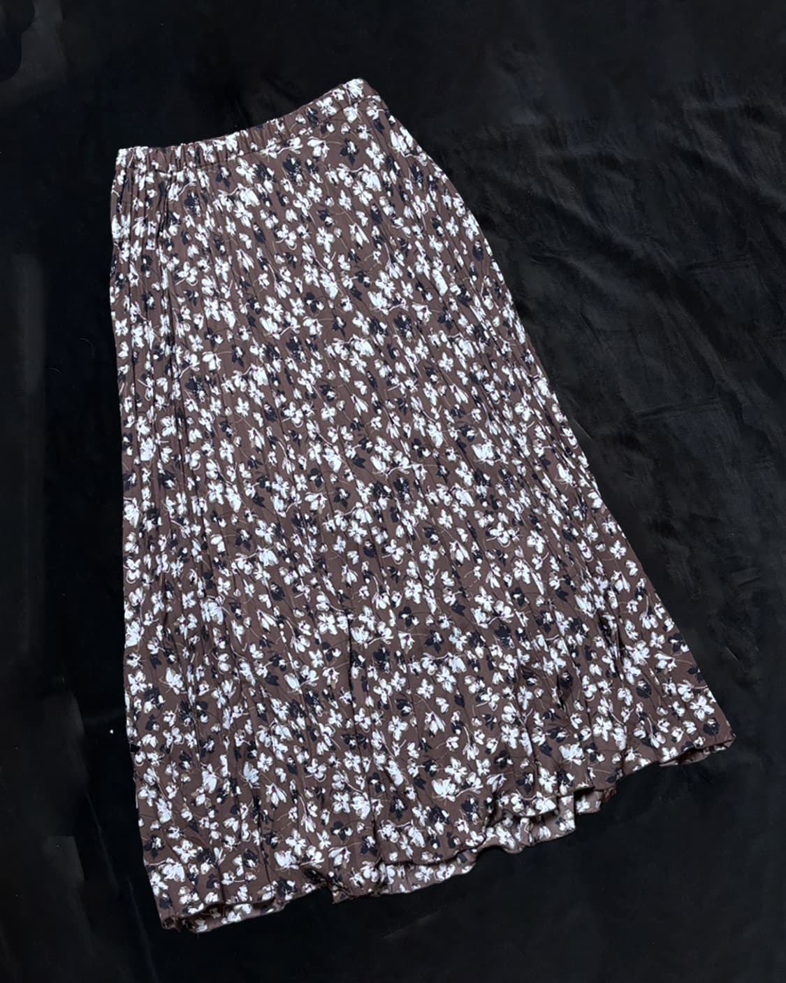 일본빈티지 LOWRYS FARM 플라워 롱스커트 상품이미지1