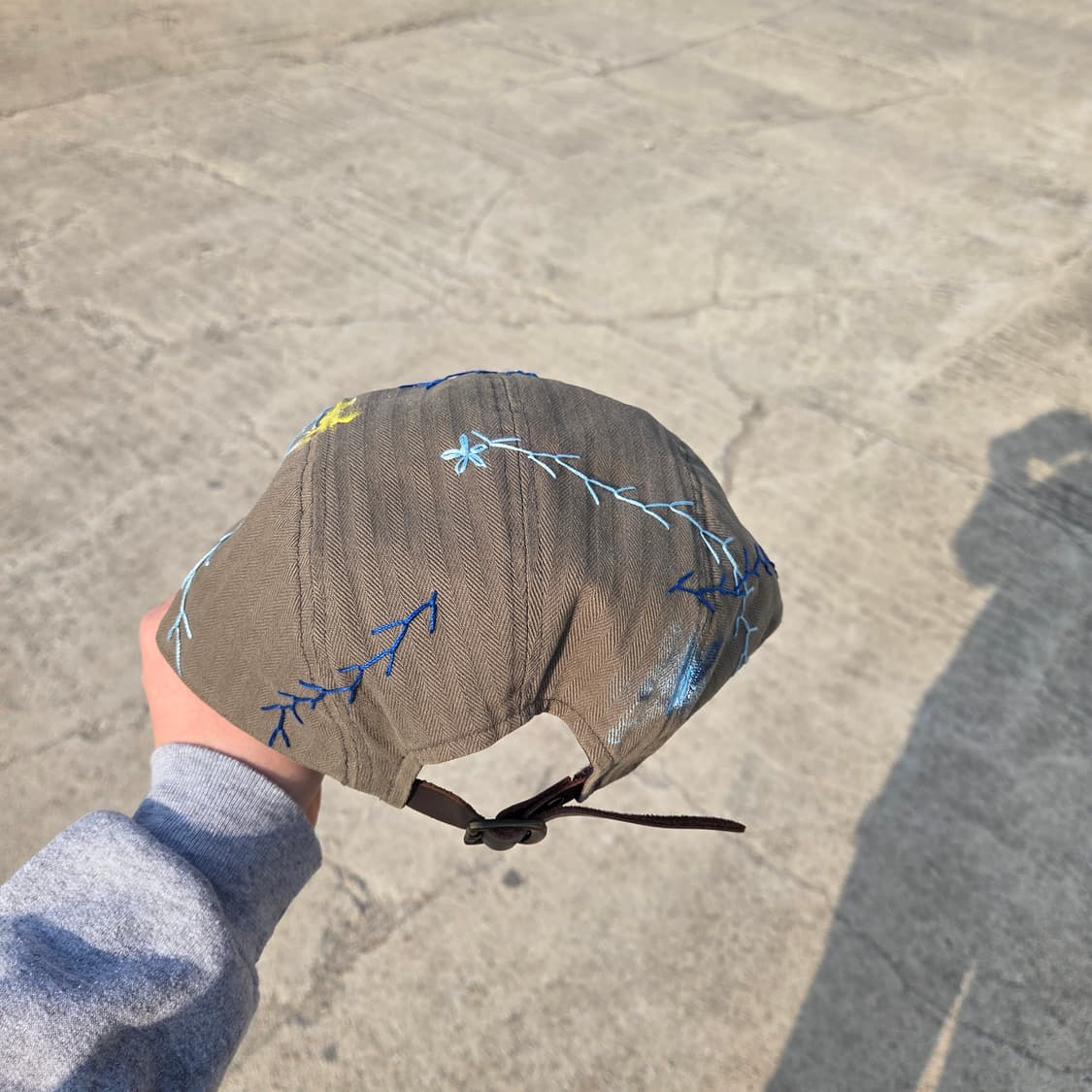 S.O/ 핸드페인팅, 자수 커스텀 캡 상품이미지2