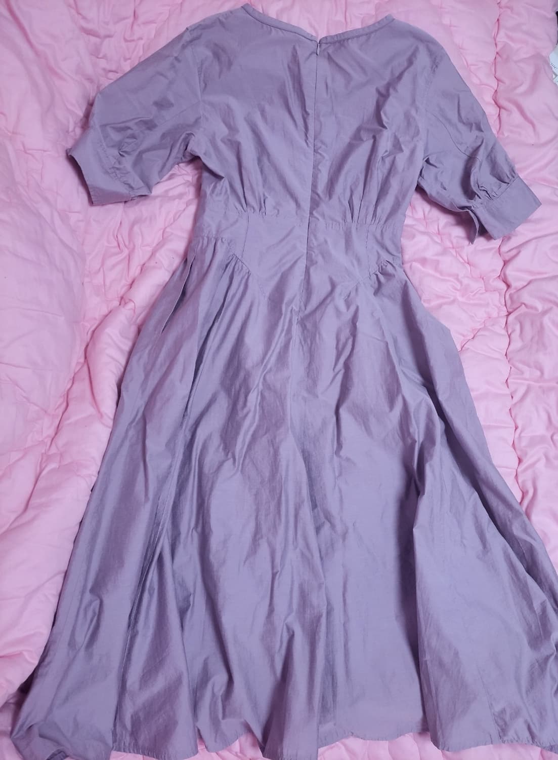 급처새상품!OBZEE오브제 한섬 바이올렛 우아한 공주롱원피스 레니본st 상품이미지2