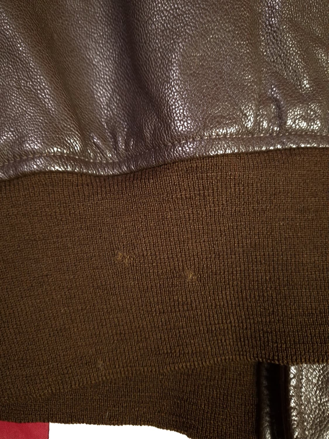 오리지날 미국제조 쿠퍼 미해군 G-1 리얼레더 항공점퍼 상품이미지10