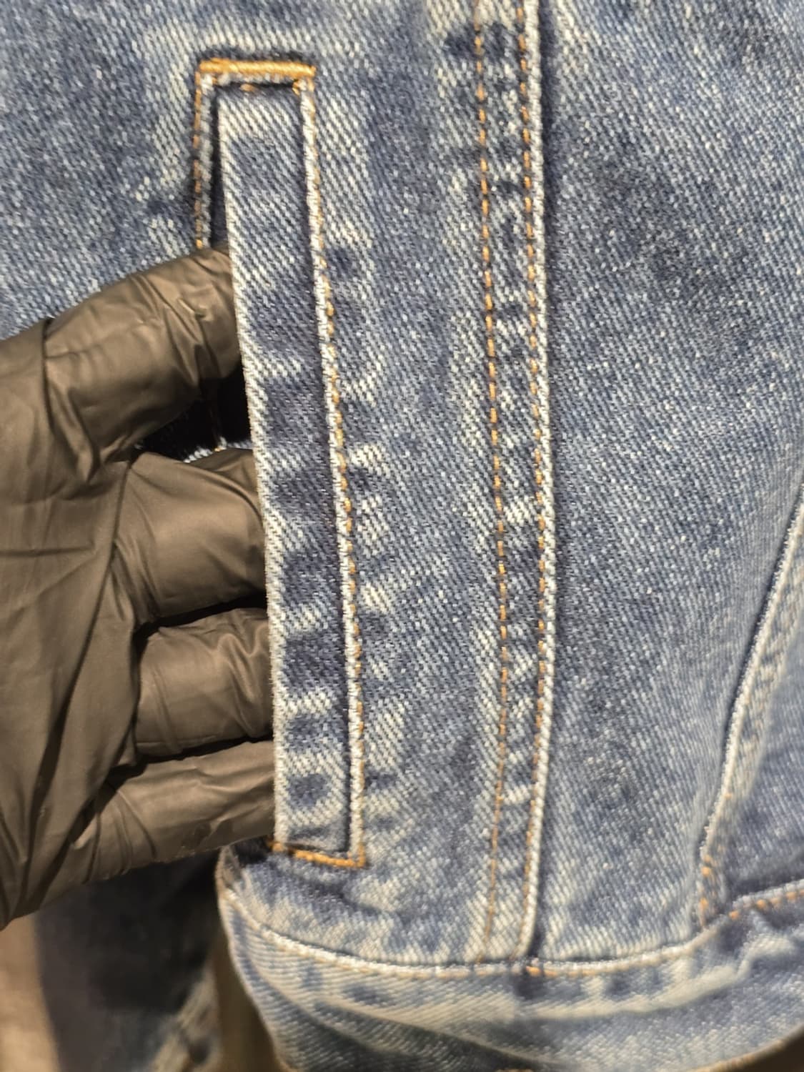 90s Zanadi Faded Blue Denim Jacket 상품이미지4