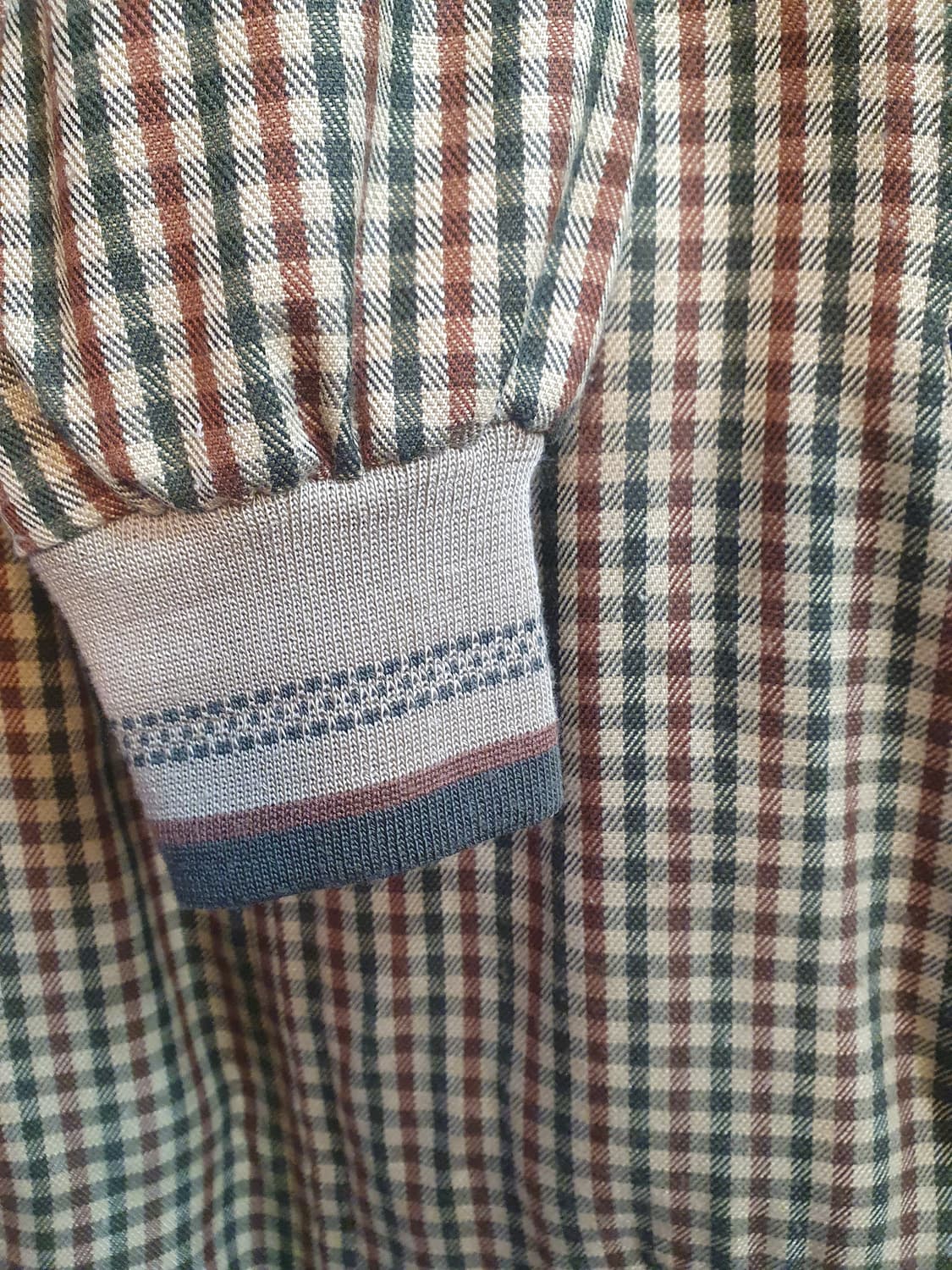 폴로클럽 체크 봄버 자켓 상품이미지3