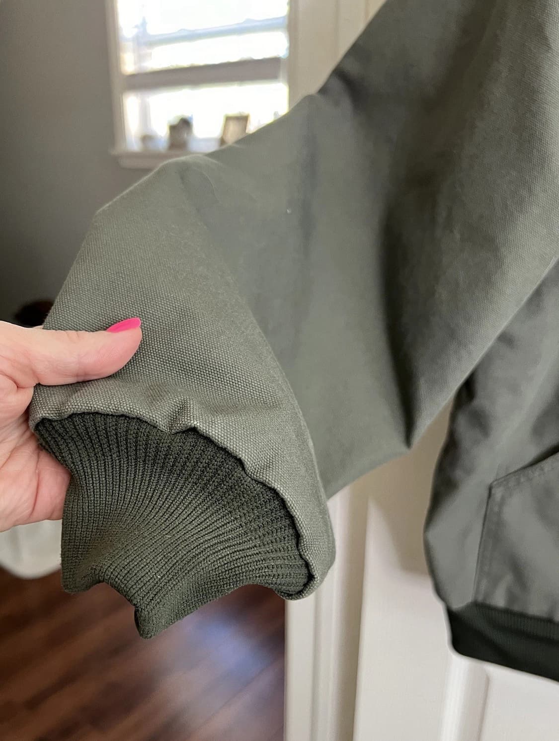 칼하트 J318 후드집업 자켓 모스 그린 상품이미지2