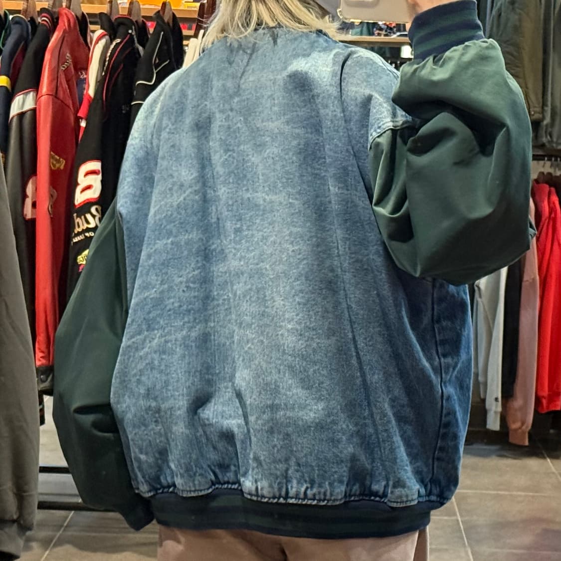 [NO.9] VTG 데님 바시티 자켓 상품이미지5