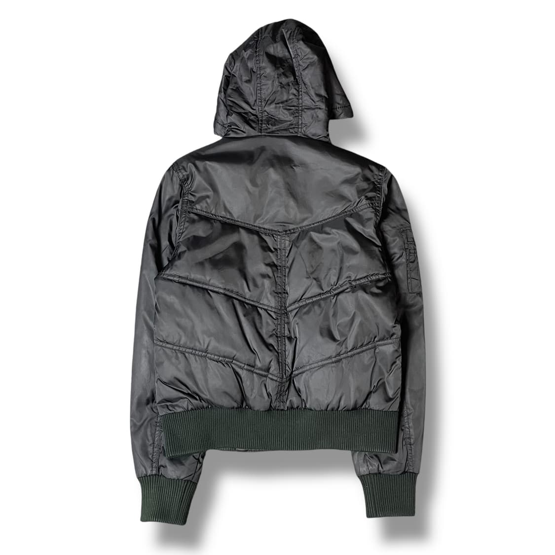 FUBU 금장 로고 블랙 푸퍼 자켓 S 상품이미지2