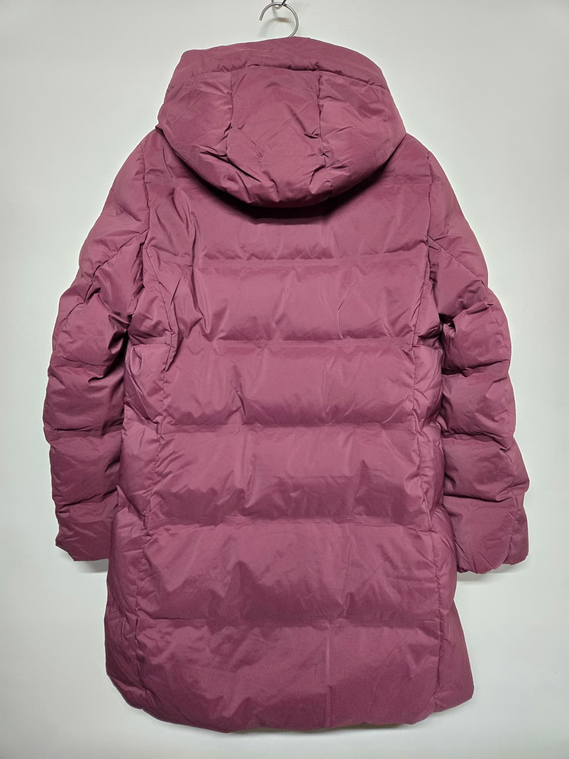 유니클로 후드 일체형 롱패딩여L 상품이미지2