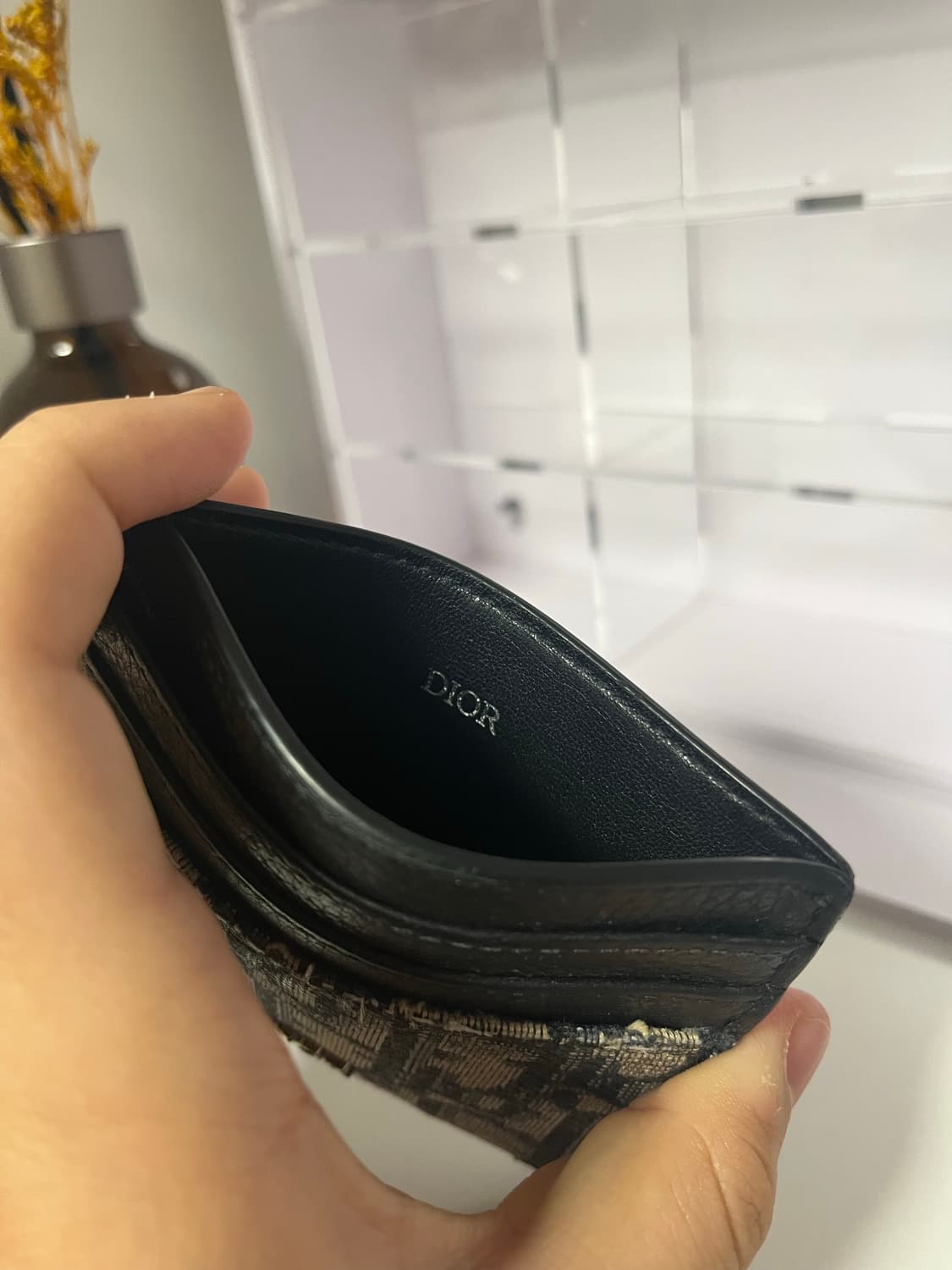 디올 오블리크 카드지갑 os 상품이미지8